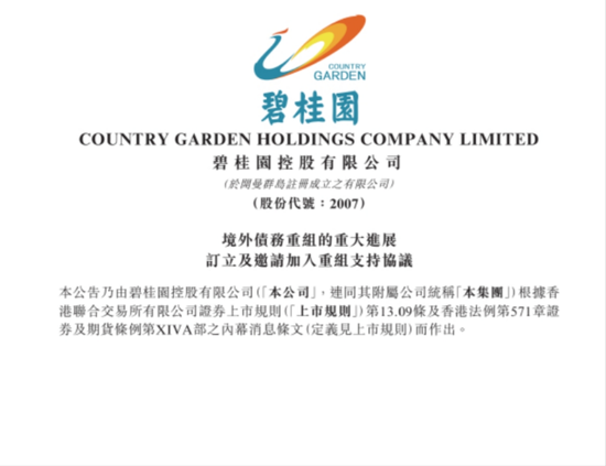 碧桂园最新！