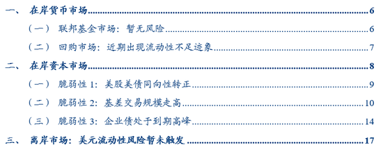 张瑜：暗流涌动——美国金融市场风险全景扫描