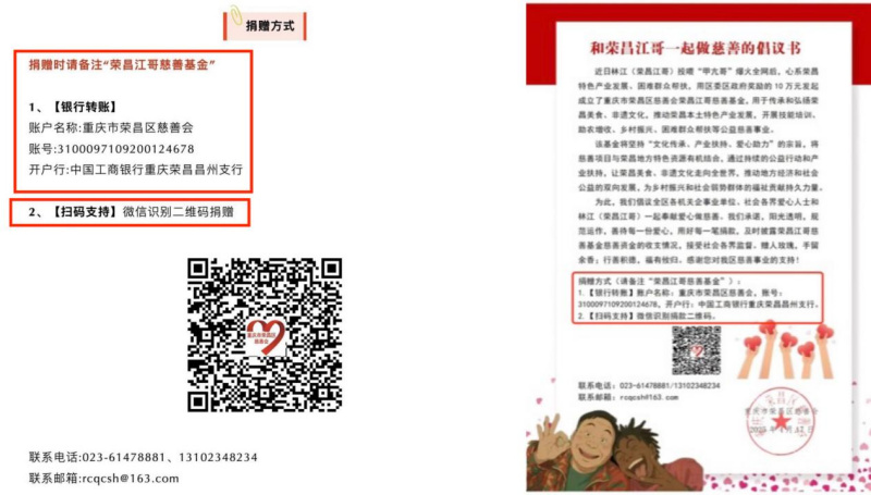 荣昌“卤鹅哥”成立慈善基金引关注，公开募捐备案信息待完善